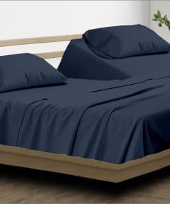 Juego de sábanas divididas superiores King para camas