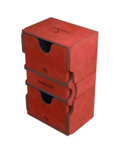 Caja de mazo de cartas GameGenic - Convertible de mazo Rojo