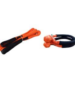 Cuerda de Remolque para Coche con Par de Soft Shackle para