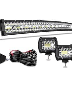 Barra de Luz Led T-Former 52 Pulgadas Curva 1122W Triple