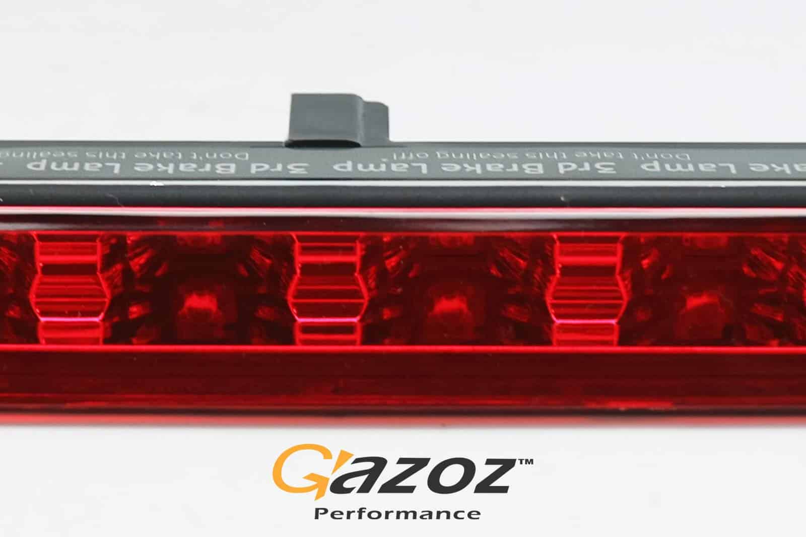 GAZOZ PERFORMANCE Tercera luz de freno LED roja / lente - Imagen 5