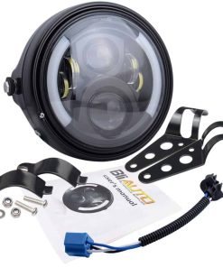 Faros LED Redondos de 7 Pulgadas para Motocicletas BLIAUTO
