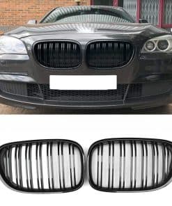 Parrilla de Rejilla de Riñón ABS de Doble Barra para BMW
