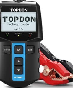 Probador de batería para automóvil TOPDON BT100 12V,