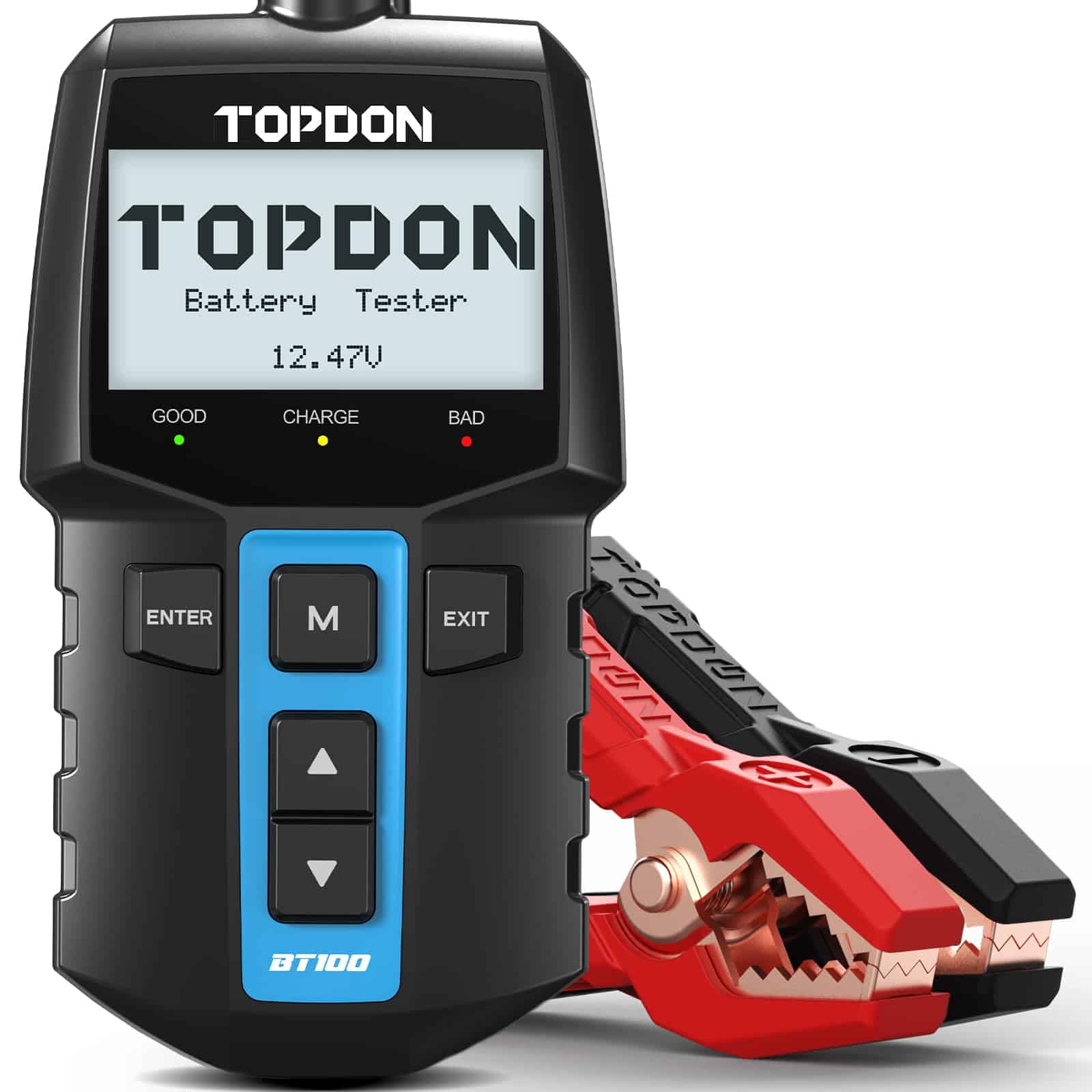 Probador de batería para automóvil TOPDON BT100 12V,