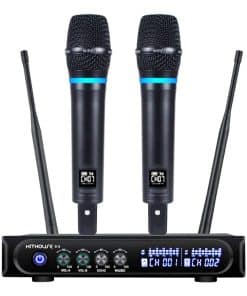 Sistema de Micrófono Inalámbrico Recargable Kithouse S9