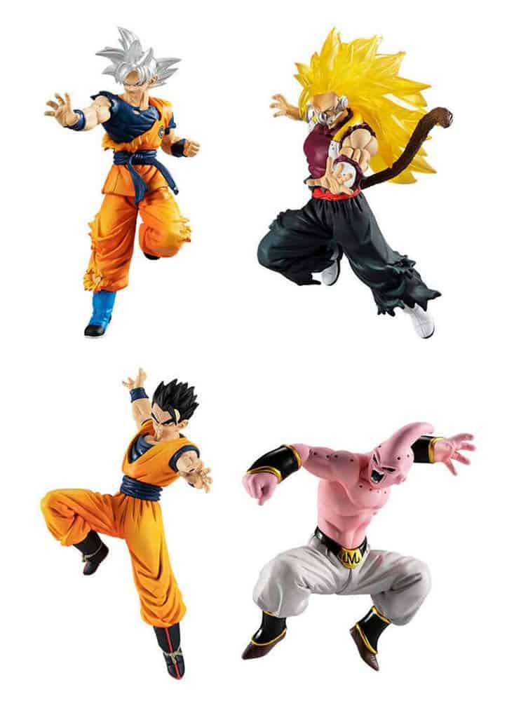 Set de Gashapon Dragon Ball Super Vs Dragon Ball de 12
