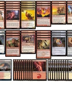 Baraja Gigante Élite - Rojo Blanco - Criaturas Enormes -