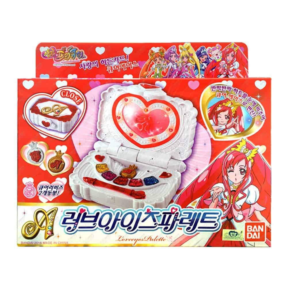 Paleta de Juguetes de Acción de Animación Glitter Force