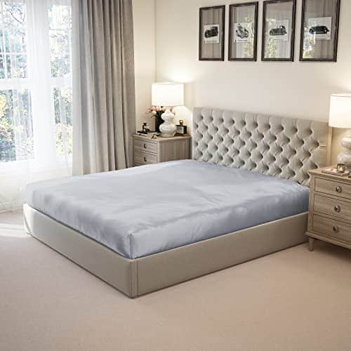 Sábana Ajustable de Seda 100% Pura Twin X-Long de Mulberry