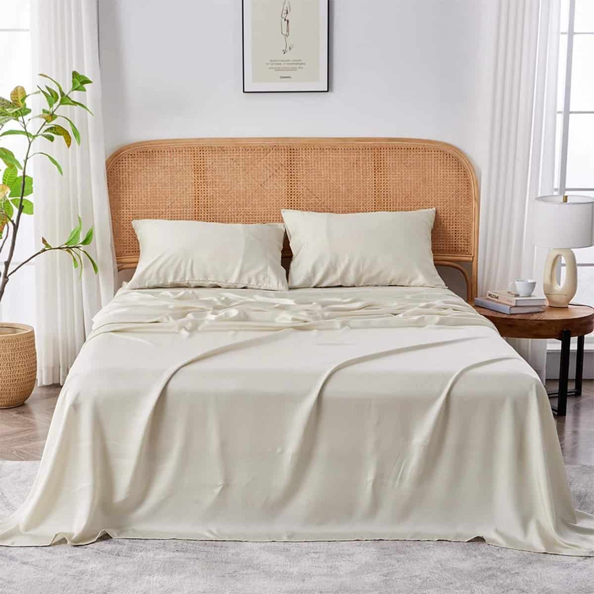 Juego de sábanas SIJO AiryWeight Tencel, -Niebla