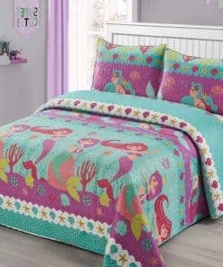 Juego de Edredón de 3 Piezas para Cama Full/Queen