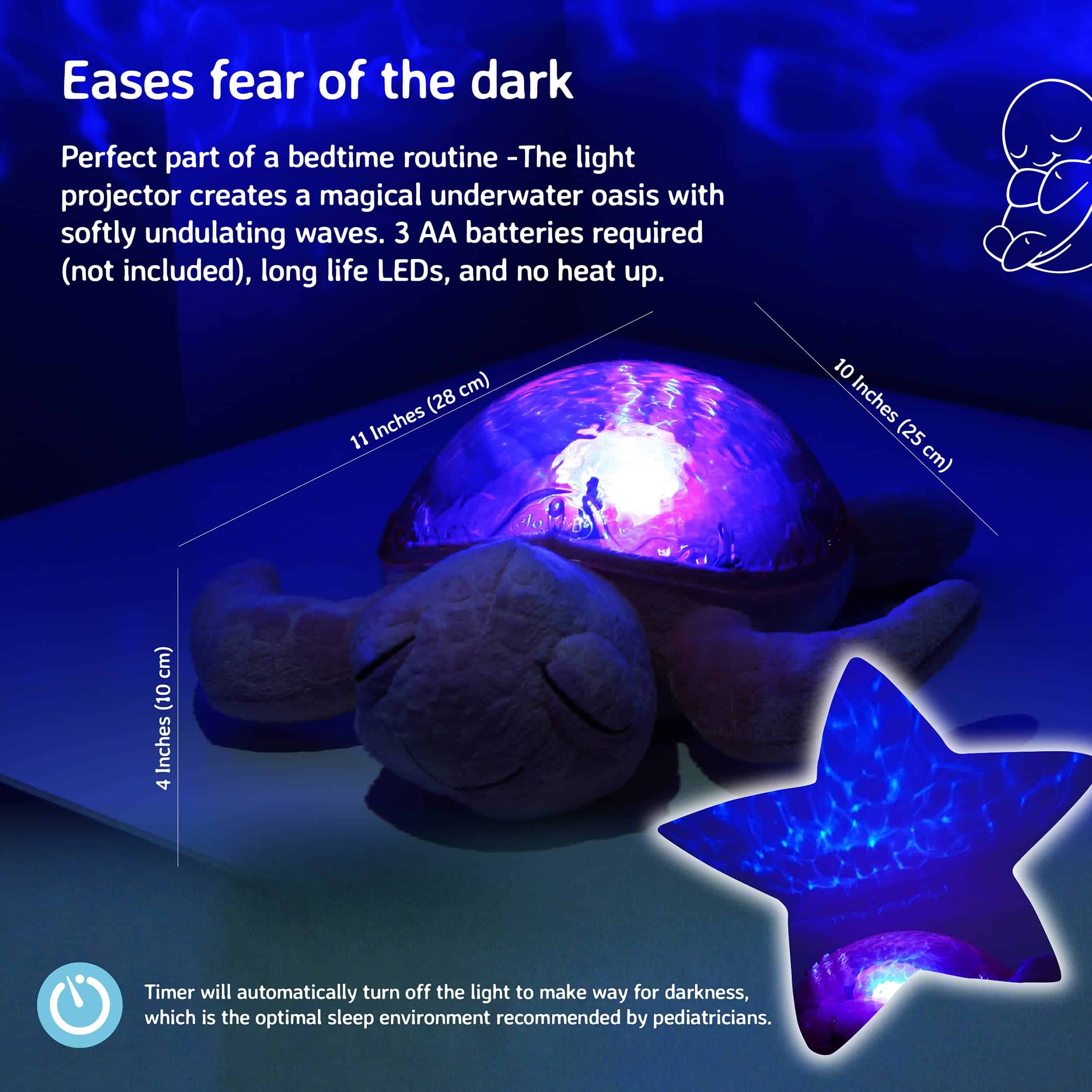 Proyector de Nocturno con Luz de Estrellas y Sonidos - Imagen 6