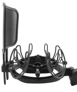 Soporte de Micrófono con Amortiguador de Choque y Filtro