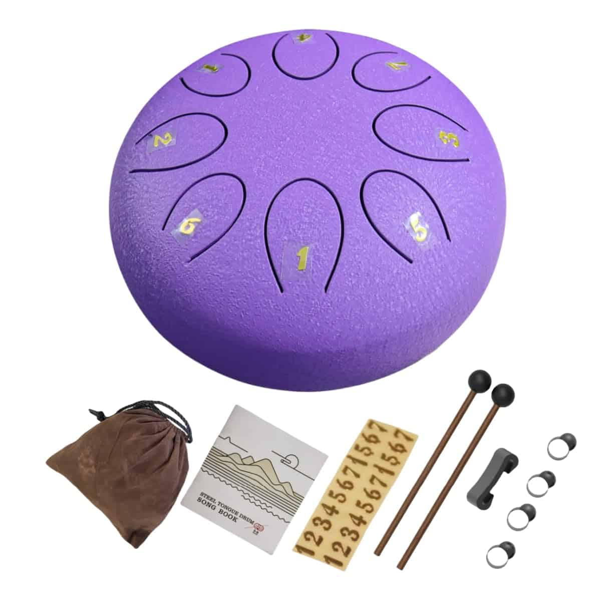 REGIS Tambor de Lengua de Acero 8 Notas 6 -(Lavanda) - Imagen 7