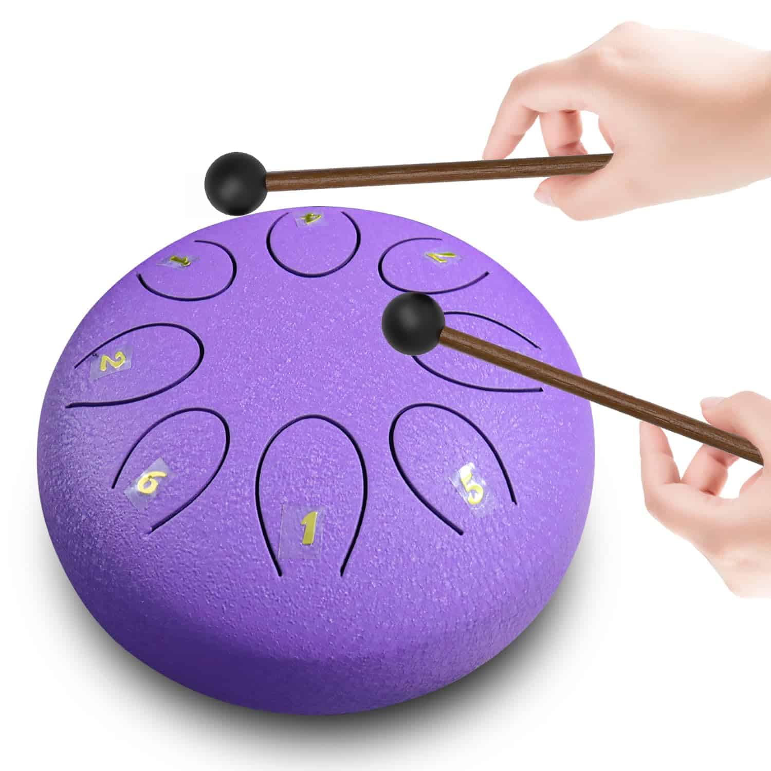 REGIS Tambor de Lengua de Acero 8 Notas 6 -(Lavanda)