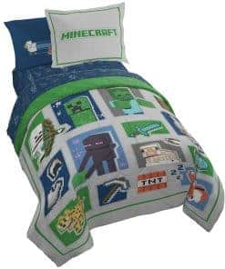 Set de ropa de cama Twin de 5 piezas Jay Franco Minecraft -