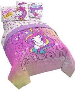 Jay Franco Juego de Cama Gemela de 4 Piezas JoJo Siwa Dream
