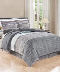 Juego de edredón de 3 piezas GrandLinen (California) tamaño