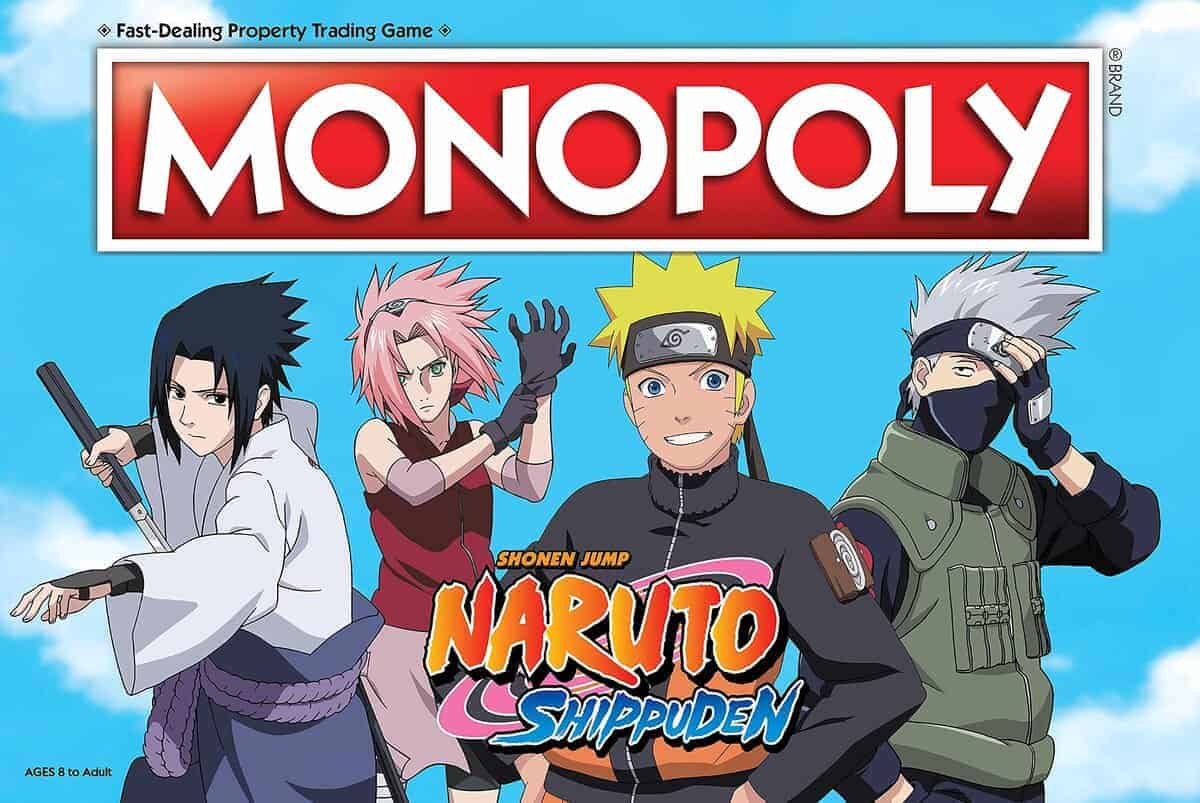 Monopoly: Naruto | Juego de Monopoly coleccionable con la - Imagen 6