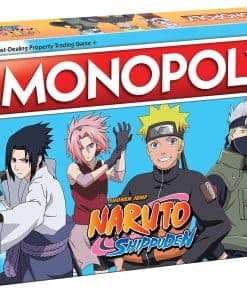 Monopoly: Naruto | Juego de Monopoly coleccionable con la