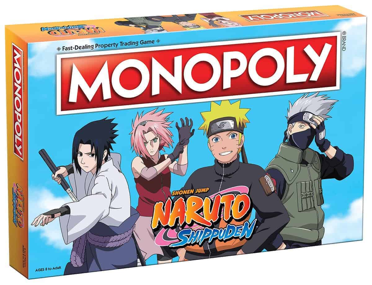 Monopoly: Naruto | Juego de Monopoly coleccionable con la