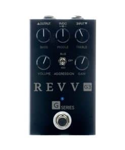 Pedal de Distorsión Revv Amplification G3, Edición Blackout
