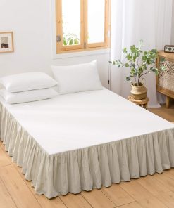 BISELINA Falda de Cama de Lino Francés -Lino