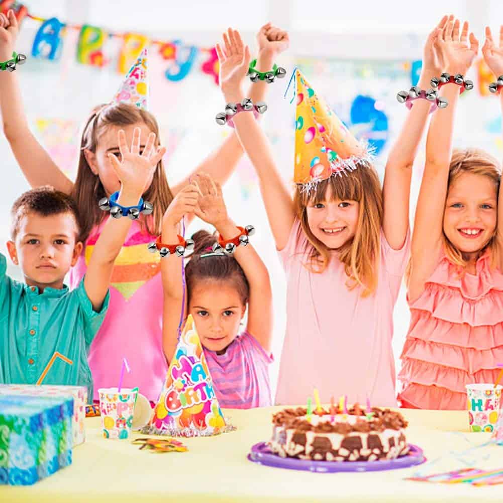 Campanillas de muñeca Happy Trees, 9" Band Wrist Bells, 24 - Imagen 6