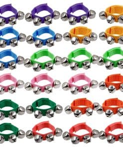Campanillas de muñeca Happy Trees, 9" Band Wrist Bells, 24