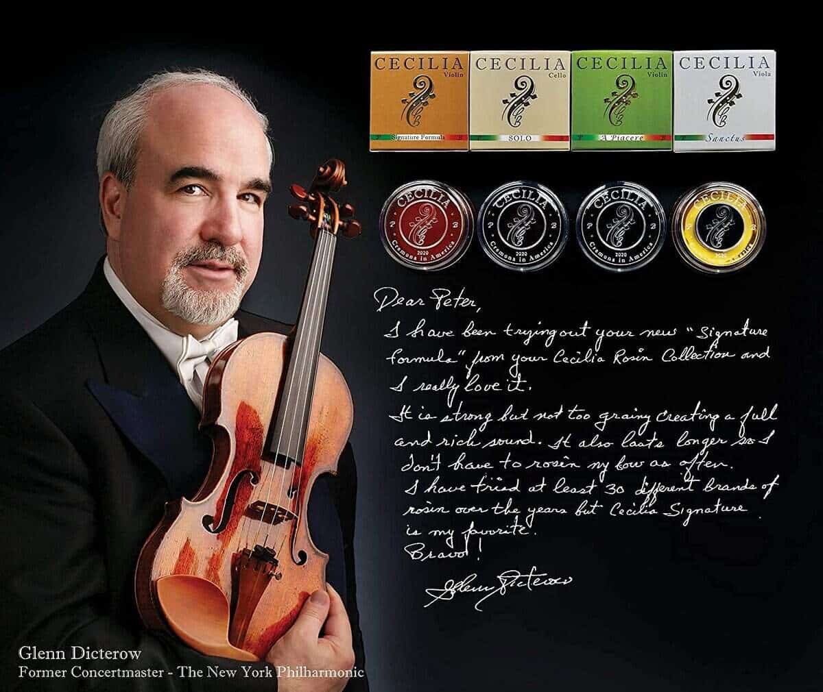 CECILIA SOLO Rosin para Violonchelo, Resina Especialmente - Imagen 4