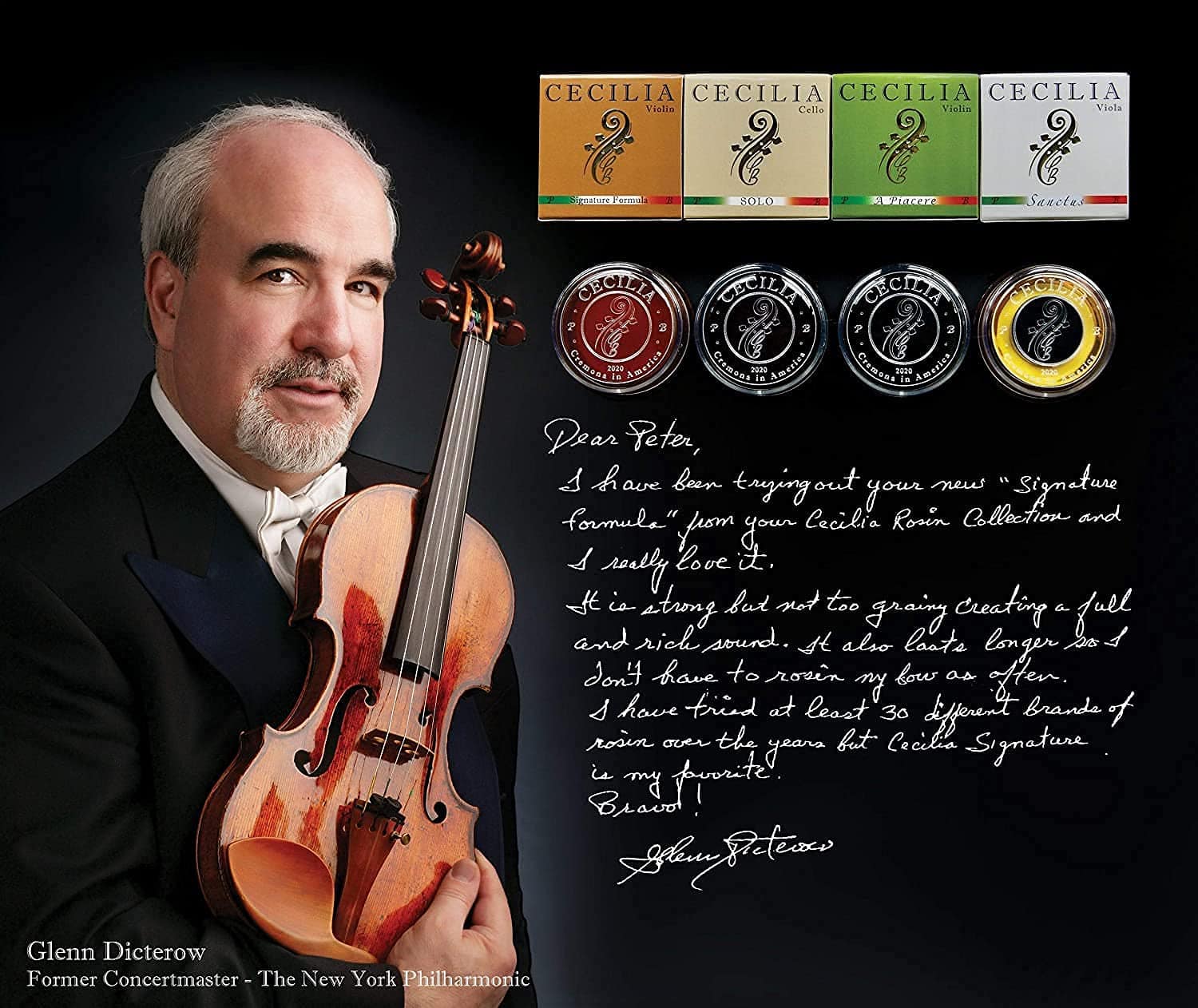 CECILIA �A Piacere� Resina para Violín, Resina - Imagen 4