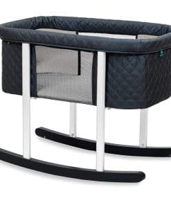 Moisés/Cuna Green Frog | Balanceo Suave | Ventanas de Malla