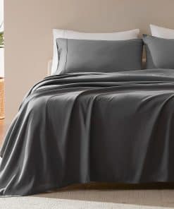 Juego de sábanas SLEEP ZONE Nanotex Super Soft -Gris