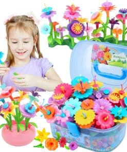 Set de Juguete de Construcción de Flores BEMITON para
