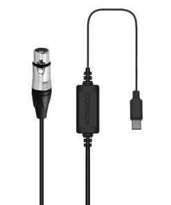 Cable XLR a USB C Comica, Adaptador de Cable CVM-XLR-UC-XLR