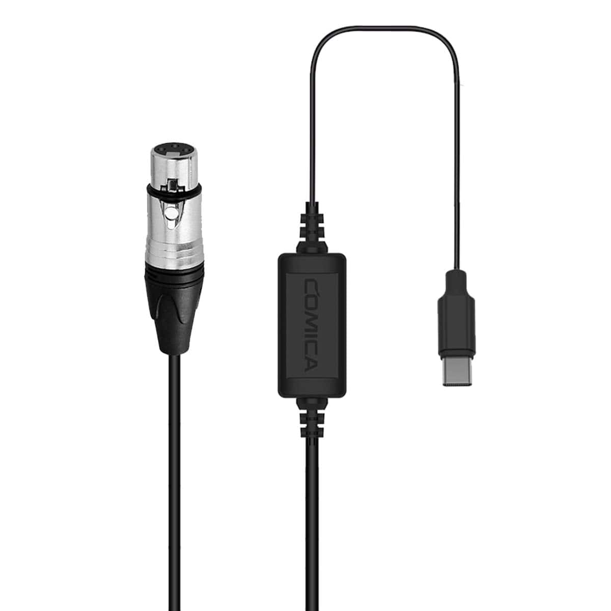 Cable XLR a USB C Comica, Adaptador de Cable CVM-XLR-UC-XLR