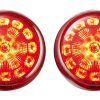 Insertos LED ProBEAM ROJO 1156 Traseros con Lentes Rojas