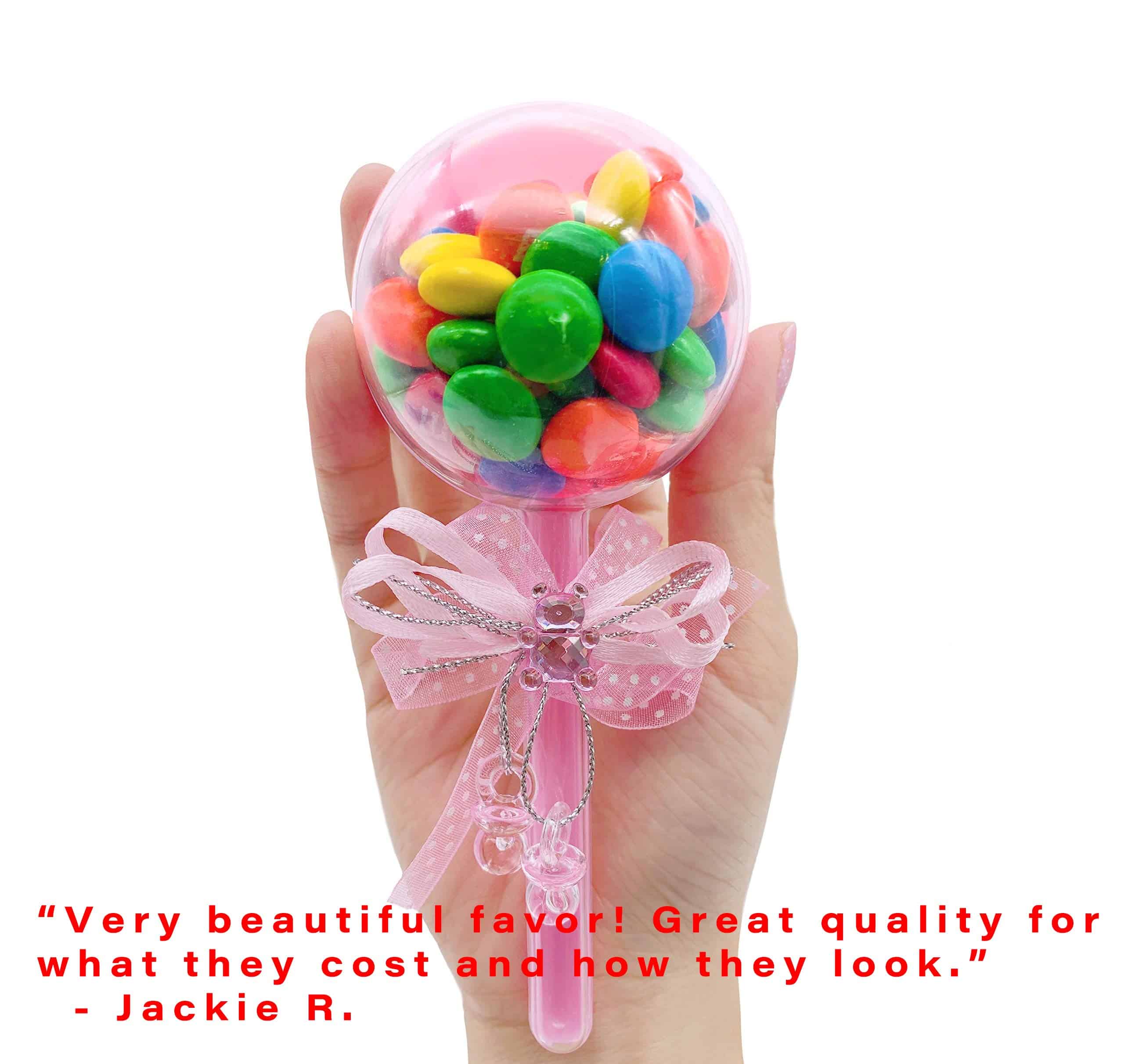 48 Piezas de Favores de Fiesta de Sonajero Rellenable para - Imagen 4