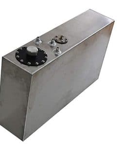 Tanque de gasolina delgado de aluminio para