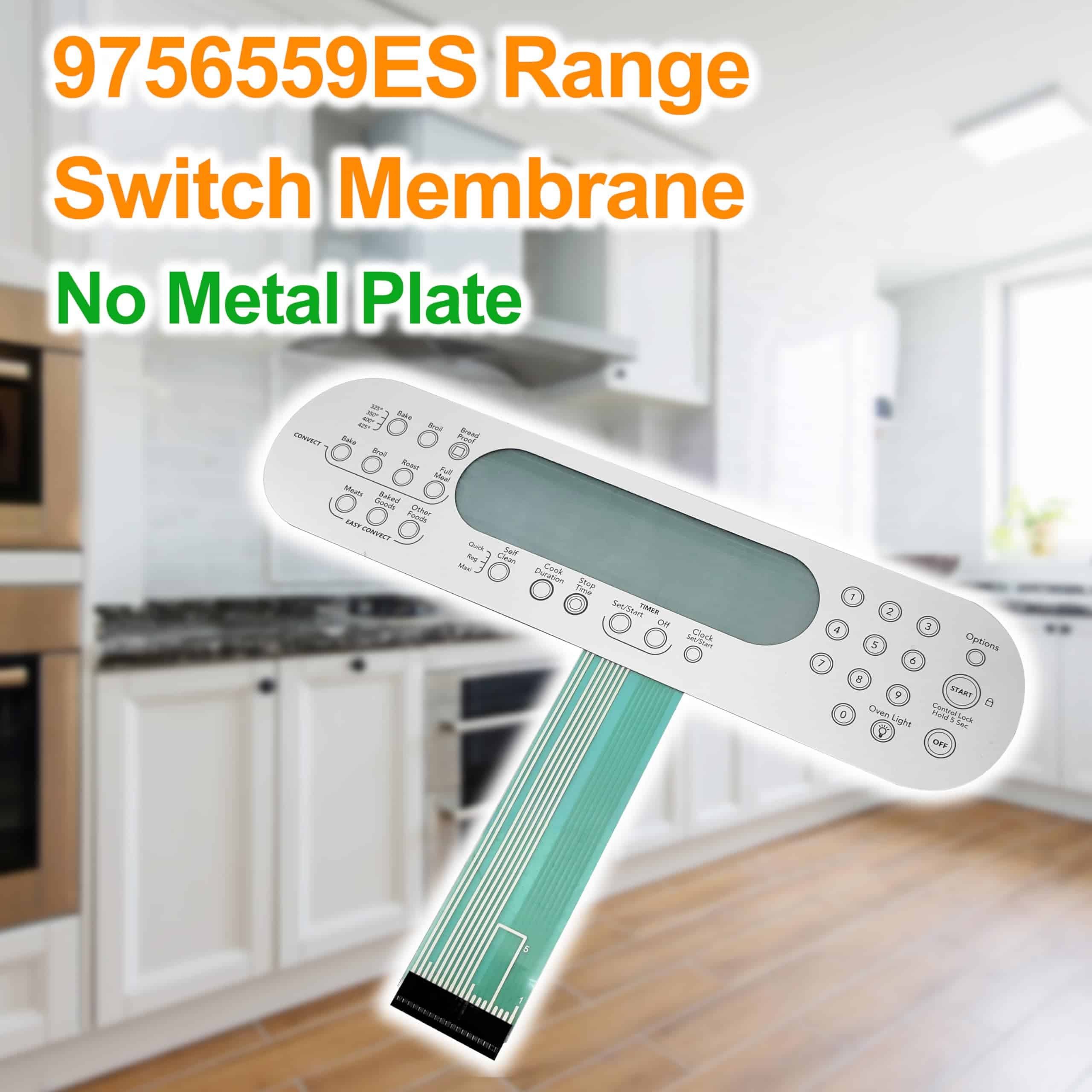 Lámina de interruptor ShineUs 9756559ES sin placa de metal - Imagen 5