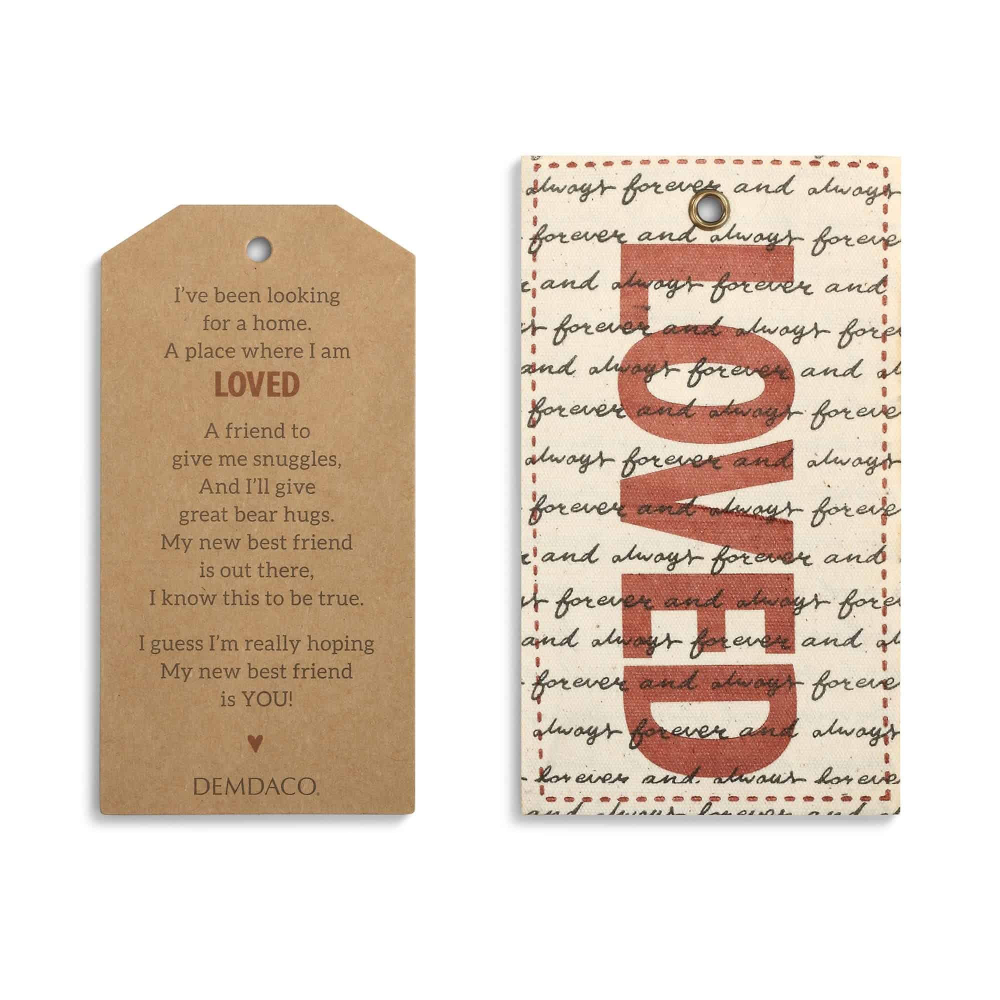 Peluche de Oso Gris DEMDACO de 16 pulgadas para Niños - Imagen 4