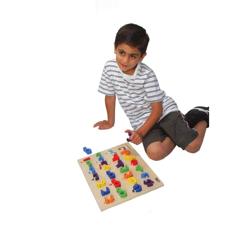 Tablero de rompecabezas del alfabeto árabe - 28 piezas de - Imagen 4