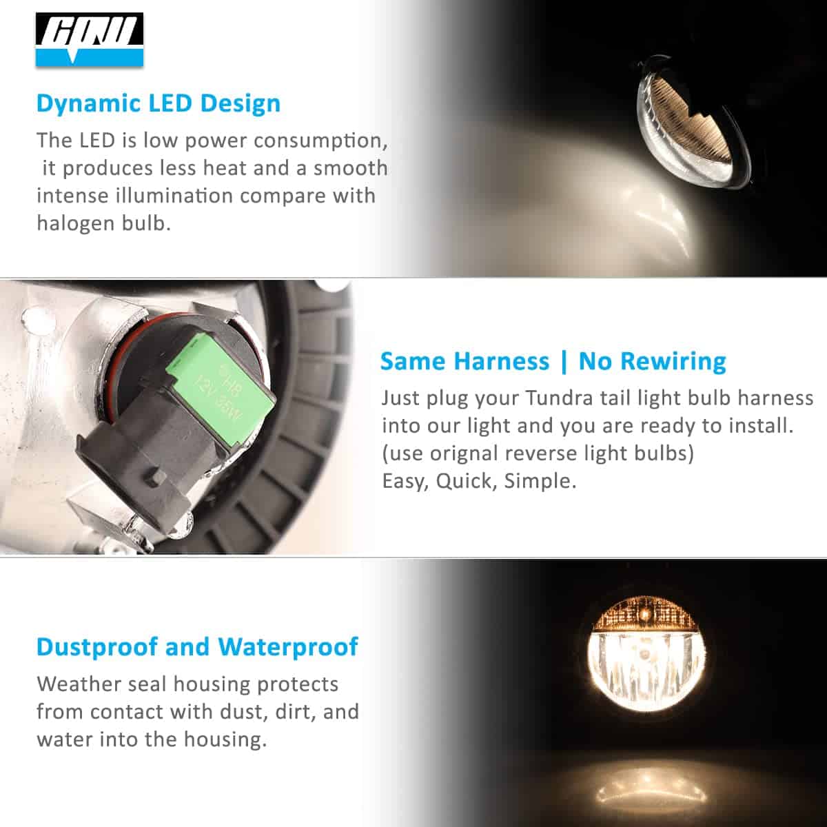 CPW Luces de Niebla Compatible con [2007 2008 2009 2010 - Imagen 7