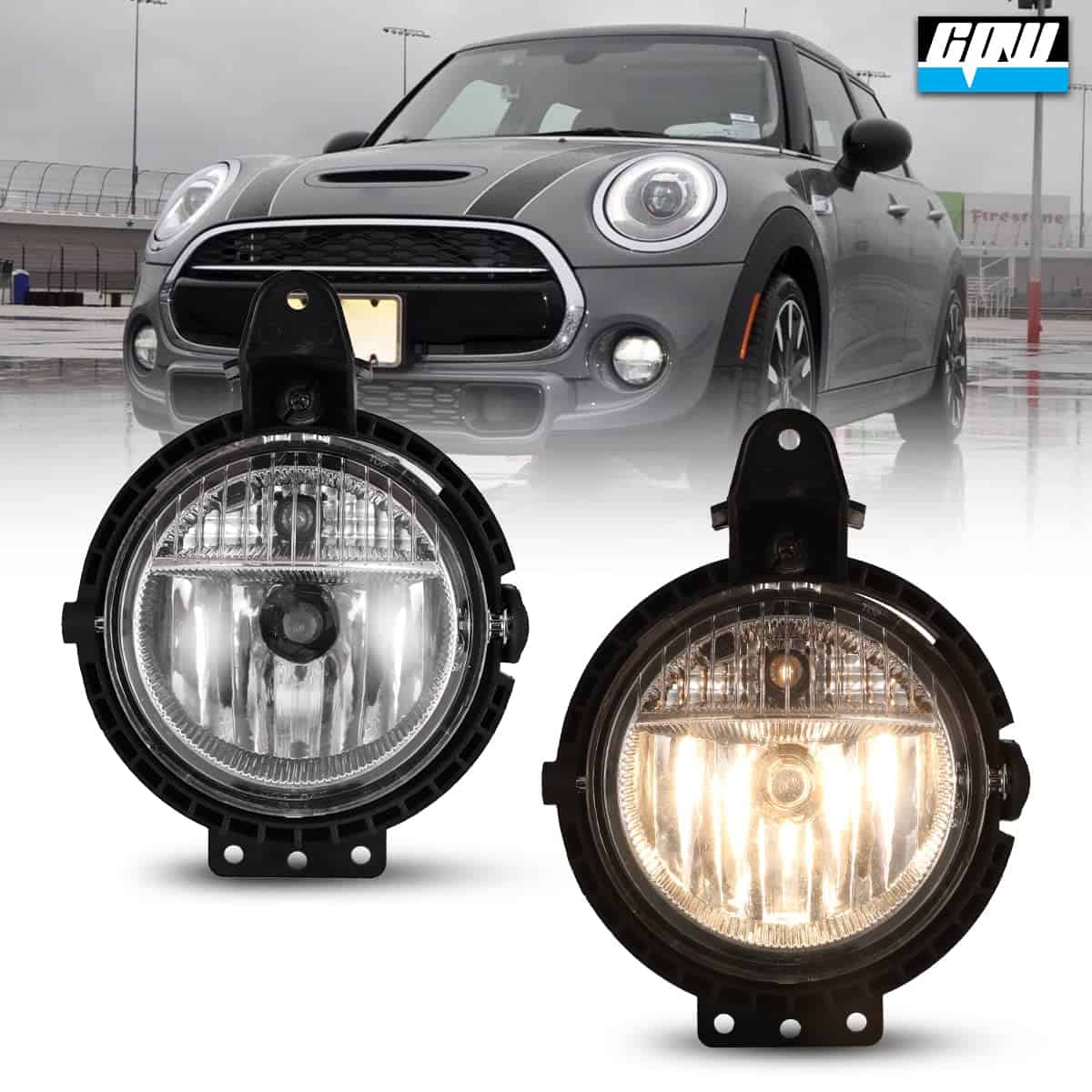 CPW Luces de Niebla Compatible con [2007 2008 2009 2010