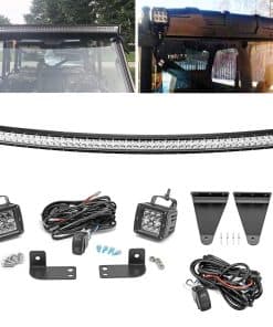Kit de Montaje de Luces LED Curvas de 50'' 288W para Techo