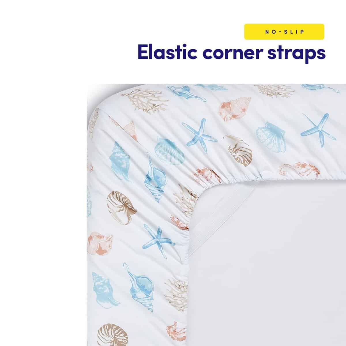 Colección de sábanas para niños 1500 Supreme -Conchas marina - Imagen 6