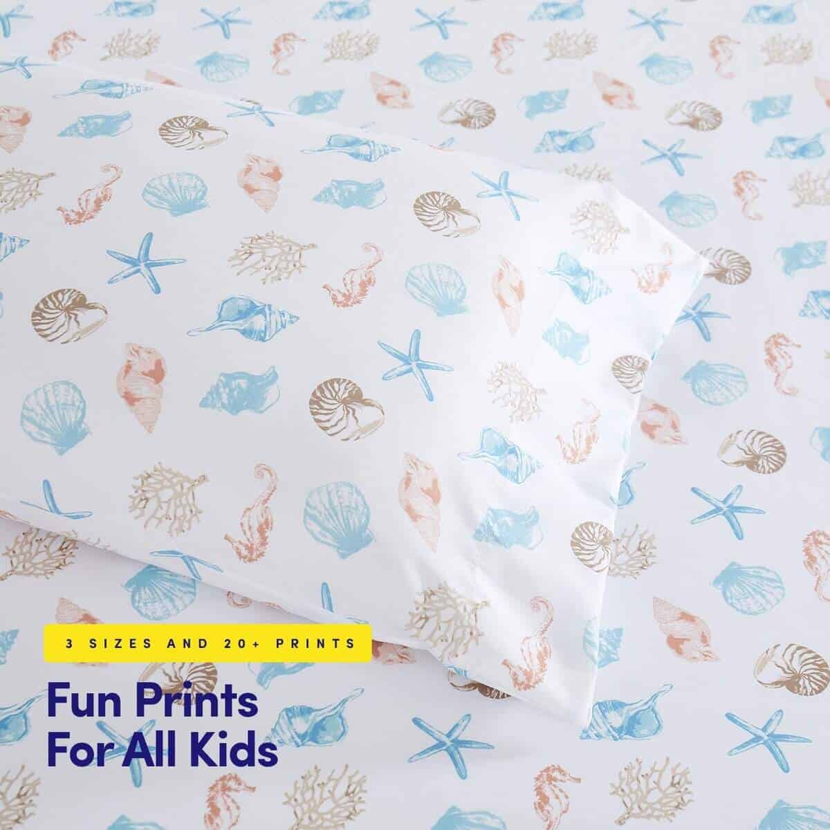 Colección de sábanas para niños 1500 Supreme -Conchas marina - Imagen 5