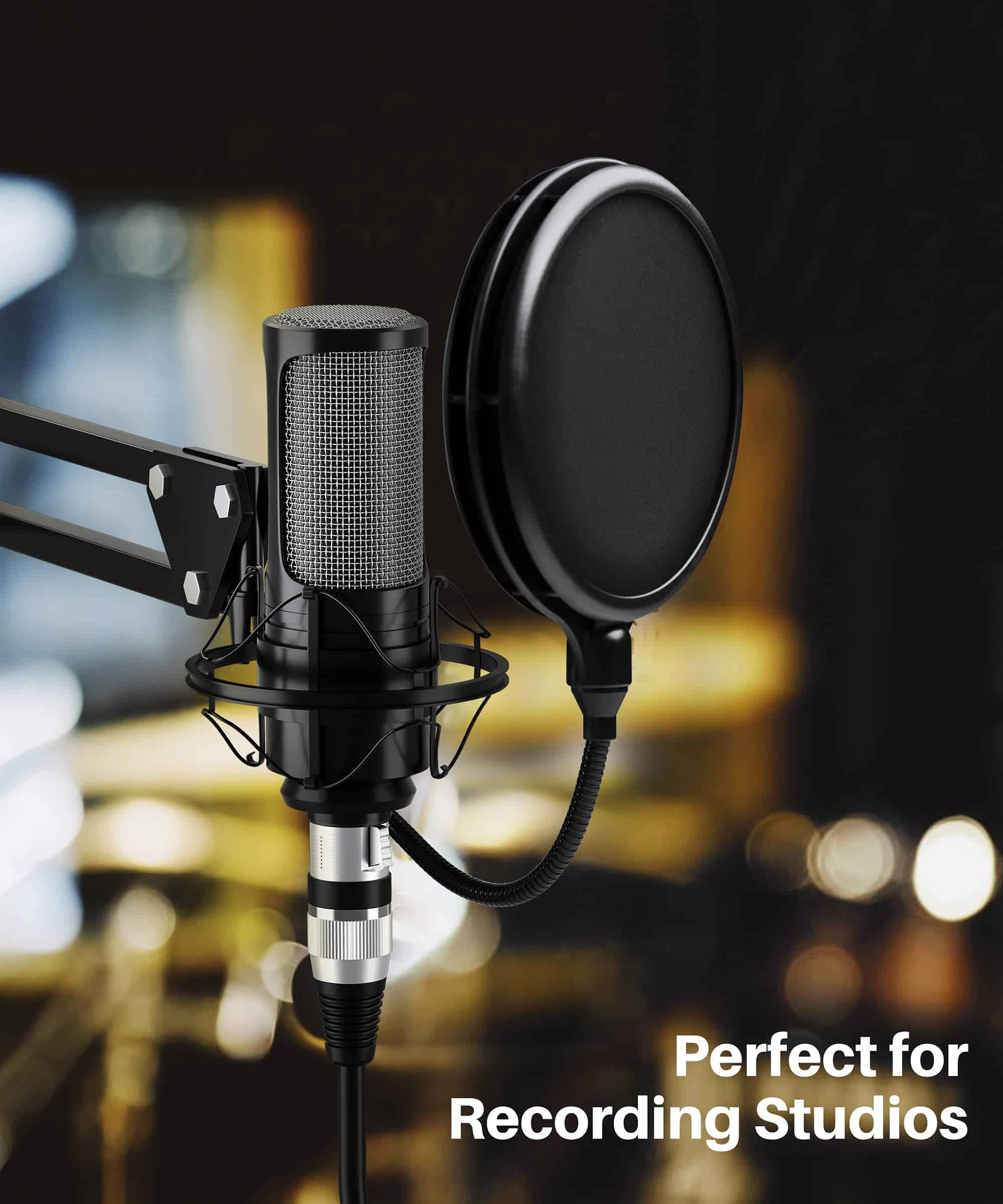 Cable de Micrófono XLR a XLR GearIT (10 pies, -uete de 6 - Imagen 8