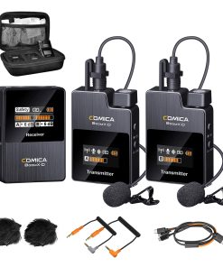Comica Micrófono Inalámbrico Lavalier BoomX-D2 2.4G Sistema